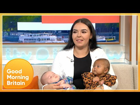 The One In a Million Twins Born With Totally Different Skin Colours | Good Morning Britain