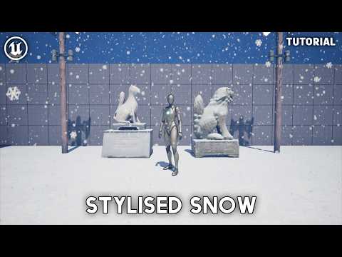 How to make stylised snow in Unreal Engine 5