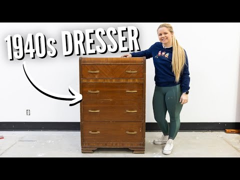 ART DECO Dresser Transformation | FLIPMAS Day 6