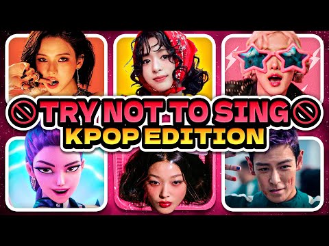 TRY NOT TO SING OR DANCE 🚫🗣️ (KPOP EDITION)
