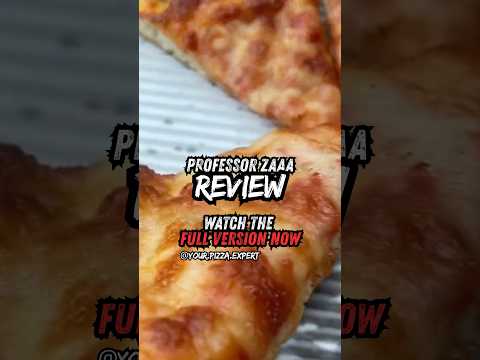Professor Zaaa Pizza in #windsorcanada #pizzareview #windsorontario #pizza