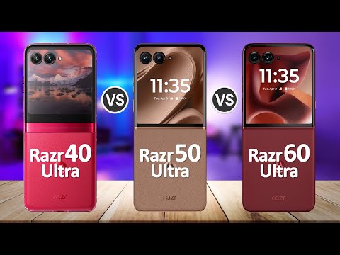 Motorola Razr 60 Ultra VS Motorola Razr 50 Ultra VS Motorola Razr 40 Ultra