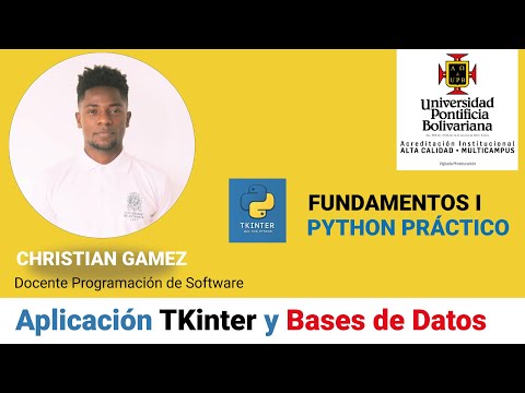 CRUD Python TKinter  con Base de datos  - Proyecto Práctico
