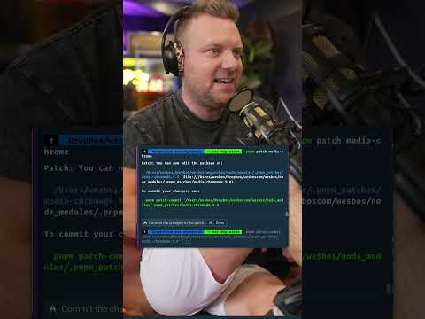 you need pnpm patch to fix bugs