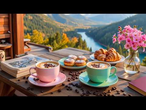 Happy April Jazz ☕ Positive Spring Morning Coffee with Smooth Bossa Nova Music for Upbeat Your Moods