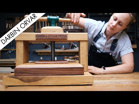 Awesome Book Press (for bookbinding) // Building Plan