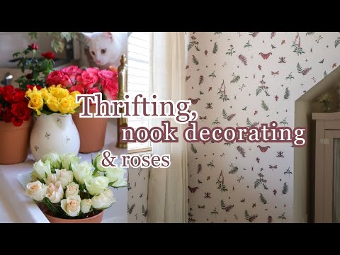 Lets thrift, decorate and make bouqets!