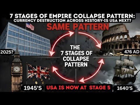 7 stages of Empire Collapse Pattern: Currency Destruction Across History – Is USA next?