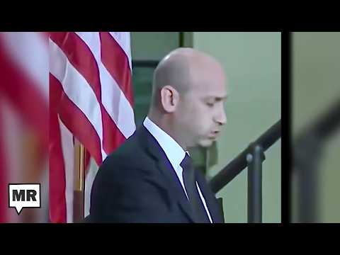 Trump Speech Takes Visible Toll On Stephen Miller