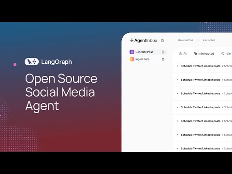 Open Source Social Media Agent