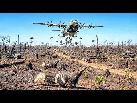 Brazil Released 1 Million Ant-Eaters Into Burned Forest – The Results Changed the Soil Forever