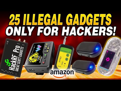 25 Illegal Looking Gadgets Hackers Use — Available on Amazons