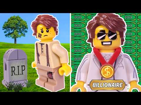 Orphan to Billionaire in LEGO!