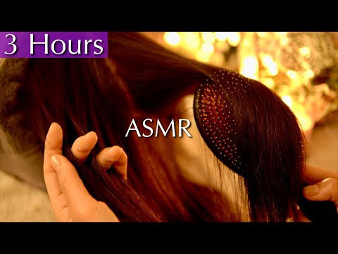 💜ASMR Hair Brushing💜 Slow & Gentle for Sweet Dreams 👼 No Talking
