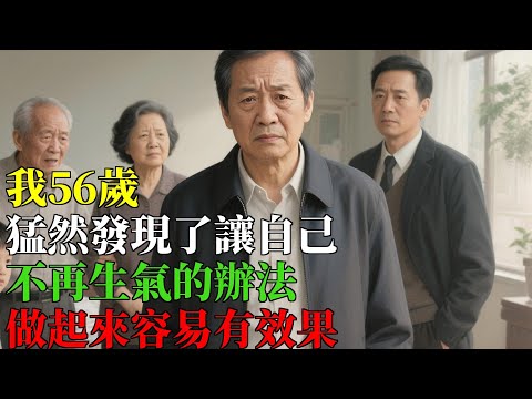 我56歲，猛然發現了讓自己，不再生氣的辦法，做起來容易有效果#老年人#婚姻#晚年生活#老年生活#銀髮故事#退休後#退休生活#年長者#老年人故事#老年人故事館#家庭#親情故事#情感故事#長者生活#養老方