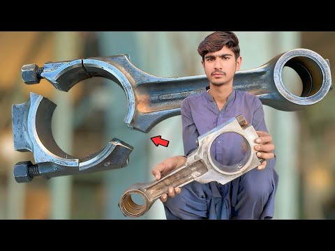 How I fixed a broken loader connecting rod with unique skills Incredible repair restoration