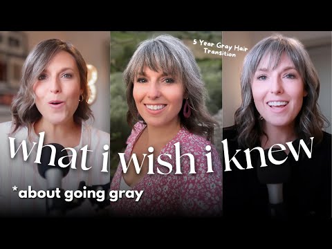 What I Wish I Knew Before Going Gray | Career, Traveling, Confidence | 5 Year Gray Hair Transition