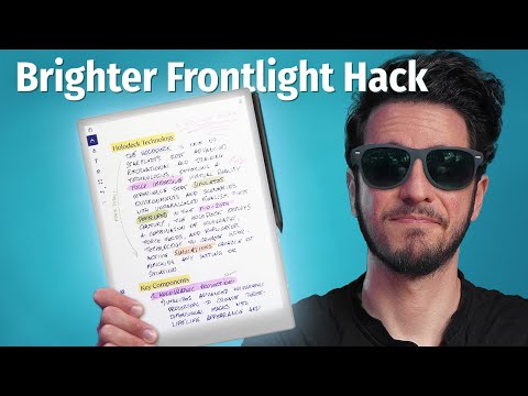 Brighten Up: Remarkable Paper Pro Hack for Brighter Frontlight | TUTORIAL
