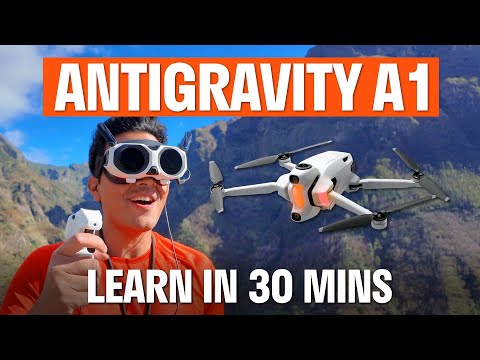 Antigravity A1 Beginners Guide: Make Your First Flying 360 Video In 30 Mins