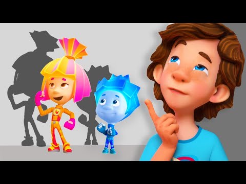 Das Schattenspiel | Die Fixies | Videos für Kinder: Spaß und Lernen!