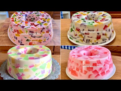 4 WAYS TO PREPARE DELICIOUS MOSAIC JELLY 😋 desserts