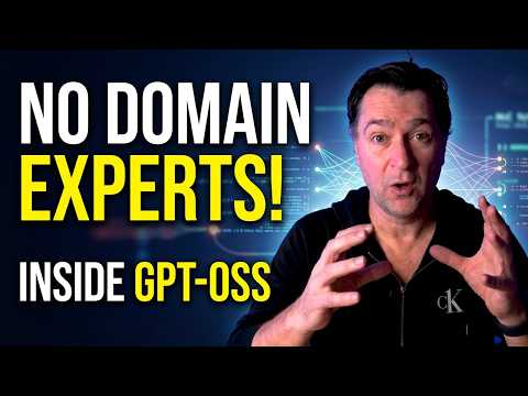 MoE Models Don't Work Like You Think - Inside GPT-OSS
