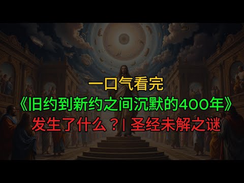 一口气看完《旧约到新约之间沉默的400年》发生了什么？| 圣经未解之谜