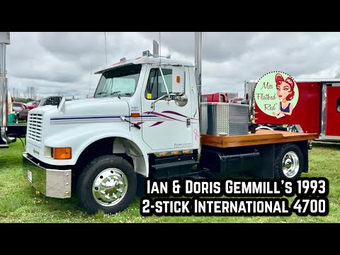 Ian & Doris Gemmill’s Custom 2-Stick 1993 International 4700 Truck Tour