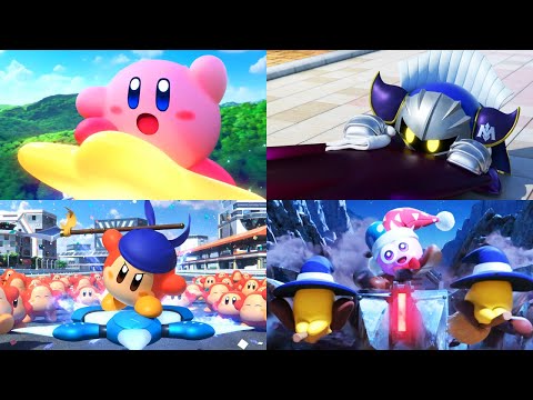 Kirby Air Riders – All Cutscenes & Movies (100% Collection)