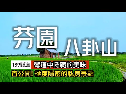 最美麗的139線彎道路段❗隱藏許多全台唯一的美食❗首度公開的私房景點｜今天不當猴子改當文青｜芬園八卦山❌139縣道｜TAIWAN｜