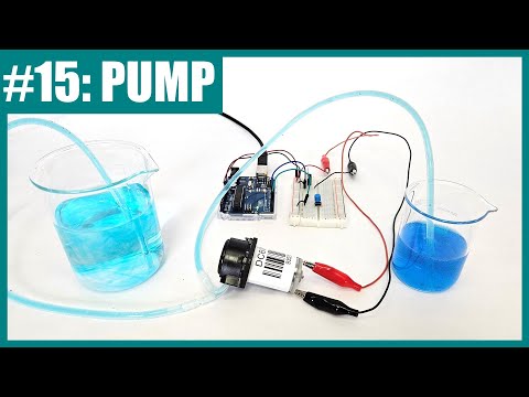 Control a Pump with Arduino (Lesson #15)