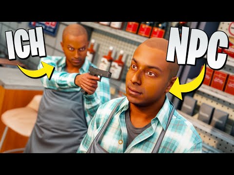 Keiner merkt, dass ich ein FAKE NPC bin... bis der ÜBERFALL kommt! 😳 | GTA 5 RP Real Life Online