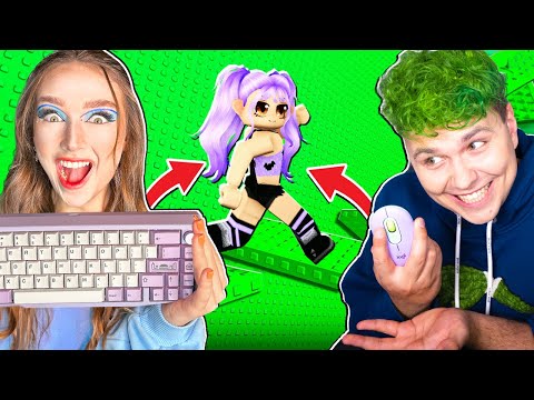 1 МЫШКА 1 КЛАВИАТУРА ЧЕЛЛЕНДЖ в ROBLOX ! 😱 БАШНЯ АДА