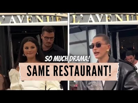 Selena Gomez and Hailey Bieber TOGETHER in Paris... SO MUCH DRAMA!