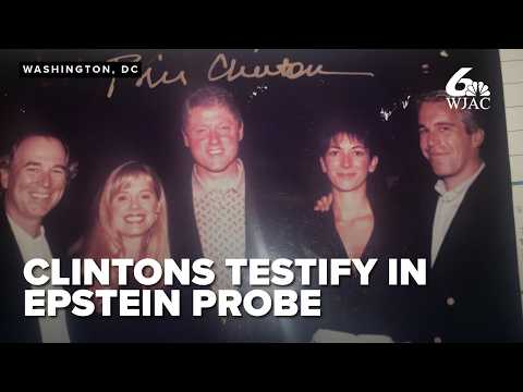 Clintons testify in closed-doors Epstein probe, Democrats call for Trump to testify next
