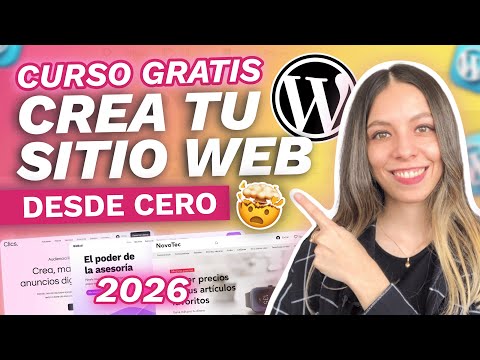 Como CREAR UNA PAGINA WEB EN WORDPRESS DESDE CERO 2025 TUTORIAL