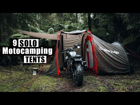 9 MotoCamping Tents for the SOLO Adventurer