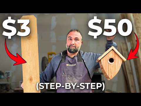 How To Build This Beautiful and HIGHLY Profitable Birdhouse (Step-By-Step)