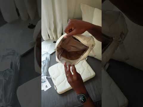 Tomtoc 360 Protective Puffy Laptop Sleeve & Accessory Pouch in Snowberg