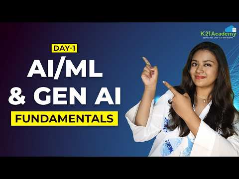 Learn AI, Machine Learning & Gen AI Fundamentals From Scratch | AI & Machine Learning For Beginners