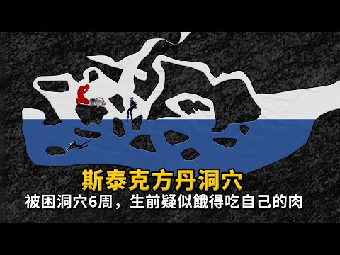 洞穴探險，被困黑暗的地下36天，餓得吃自己的肉！斯泰克方丹洞穴事件