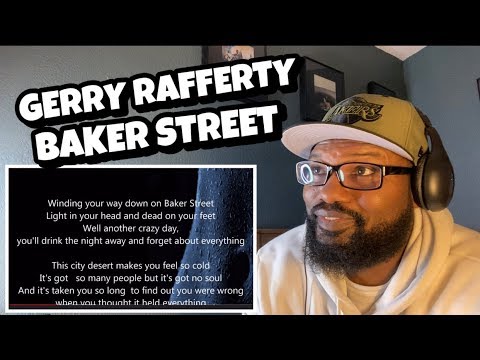 Gerry Rafferty - Baker Street | REACTION