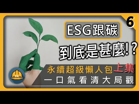 ESG跟碳到底是什麼 ?! 永續發展超級懶人包【 上集|ESG 】