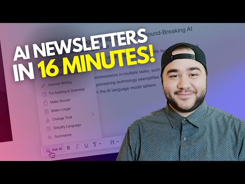 Create AI Newsletters FAST!