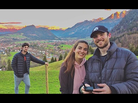 My Brother's First Time In The German Alps