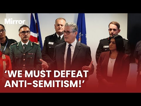 'Thank you for everything' |  Starmer visits Greater Manchester Police headquarters following attack