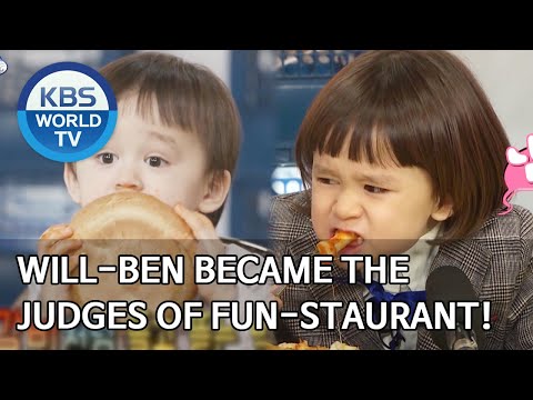 Will-Ben became the judges of Fun-Staurant! [The Return of Superman/2020.04.05]