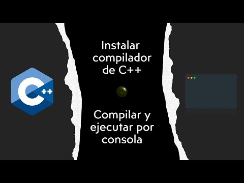 C++ 👉 Instalar compilador, compilar un programa por consola y ejecutar por consola
