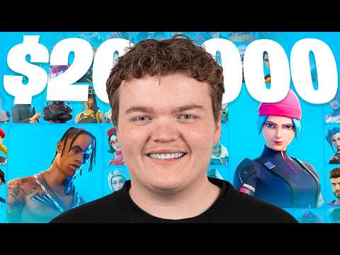 Revealing My $20,000 Fortnite Locker!