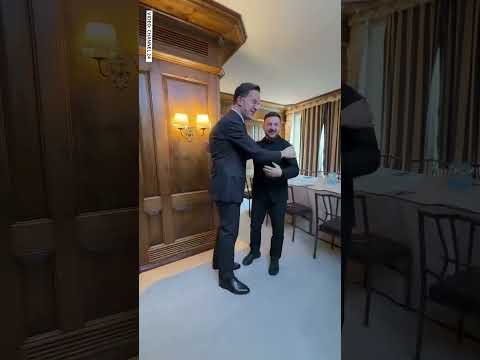 😍This is how Zelenskyy welcomed Rutte! It SURPRISED everyone